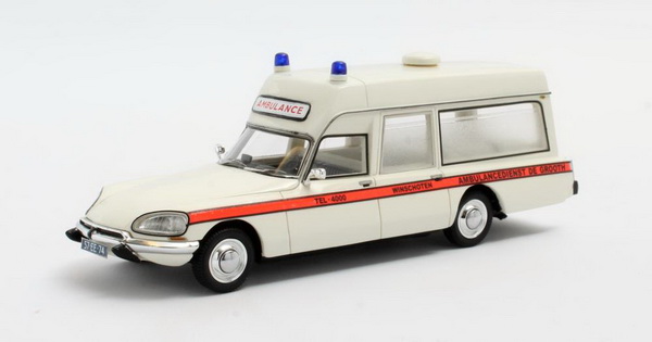 Модель 1:43 Citroen DS 23 Visser Ambulance De Grooth Winschoten 1974
