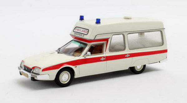 Citroen CX 2000 Visser Ambulance Dinxperlo 1977 MX40304-102 Модель 1:43