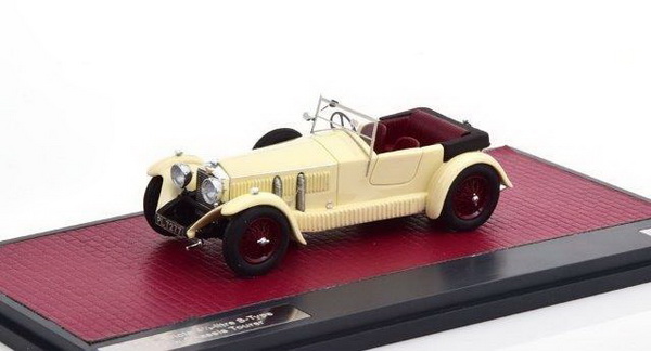 Invicta 4.5 S-Type Low Chassis Tourer (open) - cream
