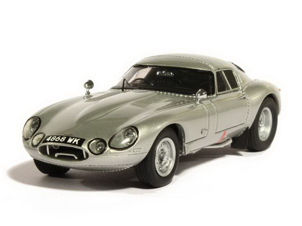 Модель 1:43 Jaguar Type E Coupe Low Drag - silver met