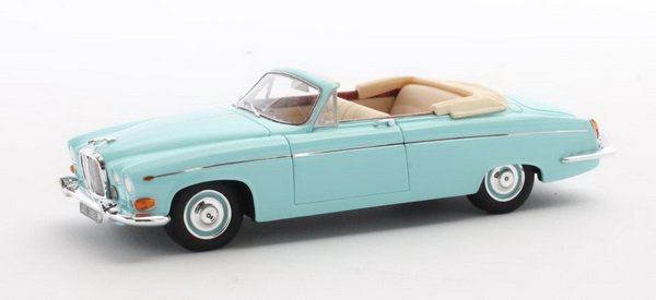 Модель 1:43 Jaguar 420G Convertible Classic Cars of Coventry 1969 - blue