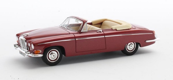 Модель 1:43 Jaguar 420G Convertible Classic Cars of Coventry 1969 (Metallic Red)