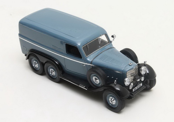 Модель 1:43 Mercedes-Benz G4 (W31) Kastenwagen (фургон) - blue