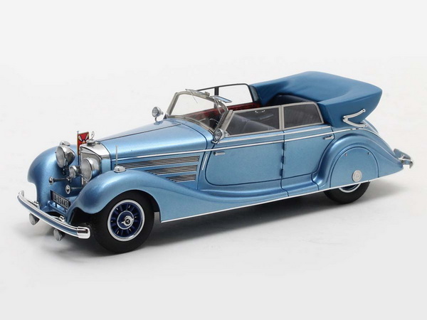 mercedes-benz 770 cabriolet d (w07) Германа Геринга 1937 blue MX41302-111 Модель 1:43