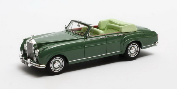 rolls-royce silver cloud h.j. mulliner cabrio 4-door ch.№llcb15 (открытый) - green MX41705-031 Модель 1:43