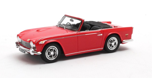 triumph tr5 cabriolet open - 1967 - red MX41902-041 Модель 1:43