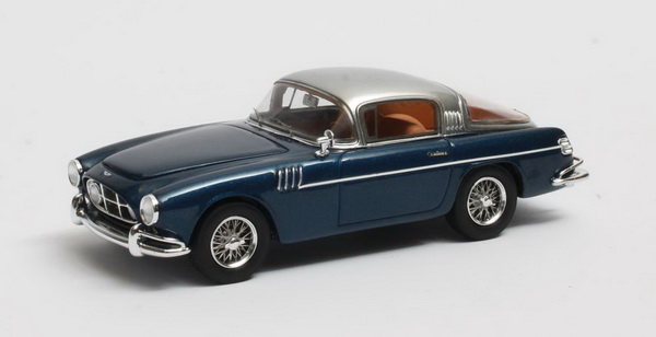 Модель 1:43 Aston Martin DB2/4 Vignale короля Бельгии Болдуина - blue/silver