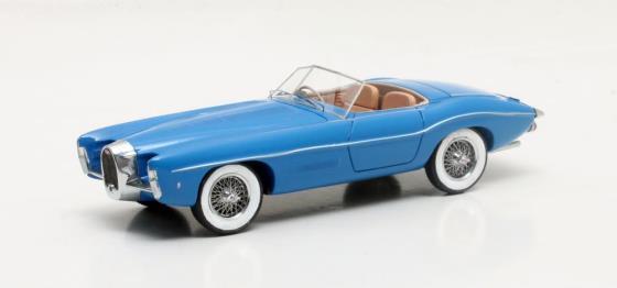 Модель 1:43 Bugatti T101C Exner Ghia Ch.№101506 - blue