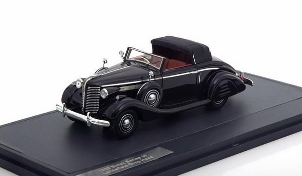 buick series 40 lancefield drophead coupe 1938 black MX50206-061 Модель 1:43