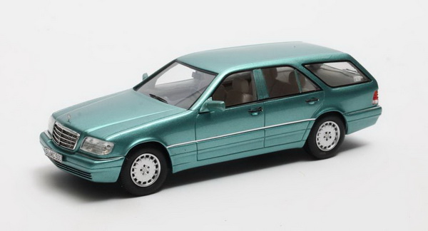Модель 1:43 Mercedes-Benz S500 T Binz Estate (W140) Cadform (T140S) Prototype - blue met (L.E.408pcs)