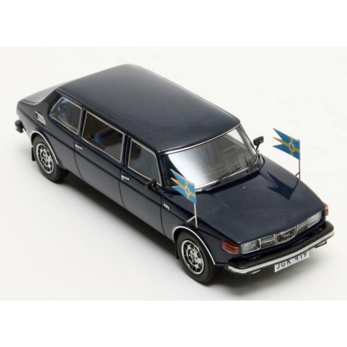 saab 99 limousine hrh king carl xvi gustav 1976 blue MX51801-041 Модель 1:43