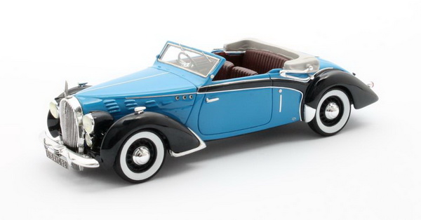 Модель 1:43 VOISIN C30 Goelette Cabriolet Dubos #60007 (открытый) 1938 Blue/Black