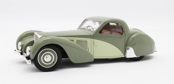 Bugatti T57 SC Atalante 1937 (Light Green) MXL0205-031 Модель 1:18