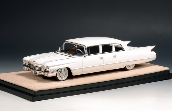 cadillac fleetwood 75 limousine - white (l.e.199pcs) STM60101 Модель 1:43