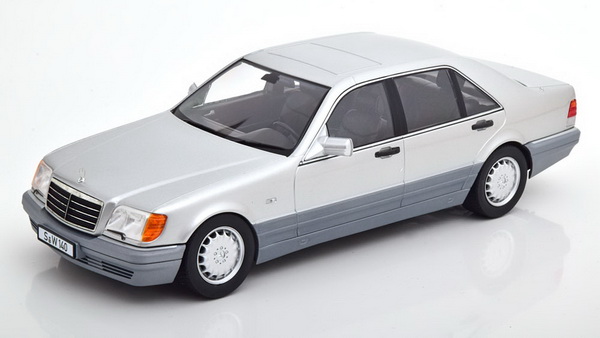 Mercedes-Benz S500 (W140) 1994-1998 - Silver 118000000046 Модель 1:18