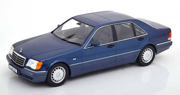 Mercedes-Benz S500 (W140) - blue met 118000000049 Модель 1:18