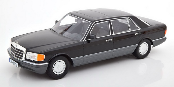Mercedes-Benz 560 SEL (W126) - Black 118000000057 Модель 1:18