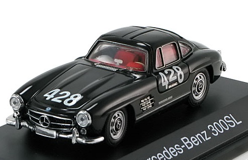 Модель 1:43 Mercedes-Benz 300 SL №428 Mille Miglia - black