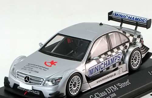 Модель 1:43 Mercedes-Benz C-class DTM Street Spielwarenmesse - silver