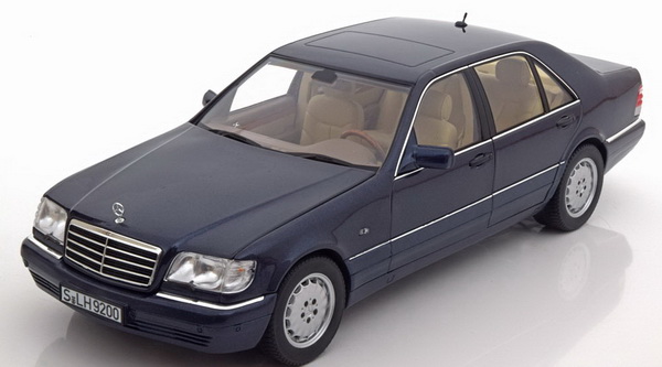 Модель 1:18 Mercedes-Benz S500 W140 1994-1998 - Blue