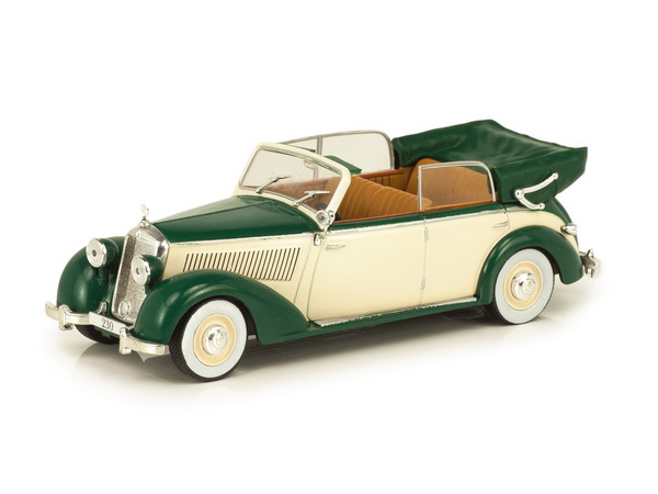 mercedes-benz 230 cabrio d (w153) - cream/green B66041062 Модель 1:43