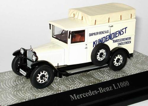 mercedes-benz l 1000 kastenwagen - daimler-benz-a.g. kundendienst karosseriewerk sindelfingen B66042536 Модель 1:43