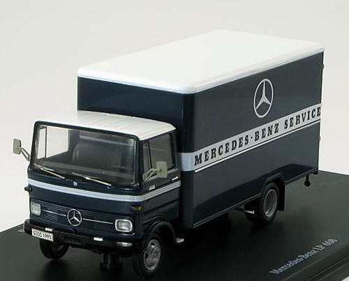 Модель 1:43 Mercedes-Benz LP 608 «Mercedes-Benz Service» - blue/white