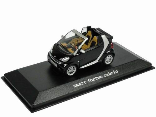 Модель 1:43 Smart Cabrio (A451 MOPF) - black