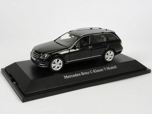 Модель 1:43 Mercedes-Benz C-class T-Modell (facelift) (S204 MOPF) - obisidian black