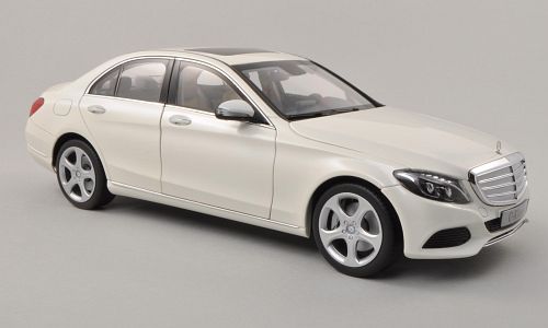 Модель 1:18 Mercedes-Benz C-class (W205) Exclusive - White