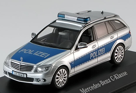 Модель 1:43 Mercedes-Benz C-class Kombi Polizei