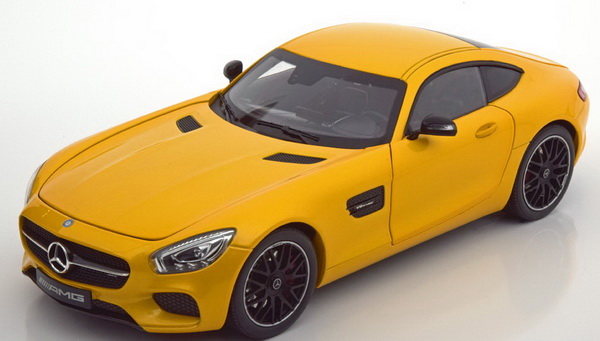 Модель 1:18 Mercedes-AMG GT S (C190) - yellow