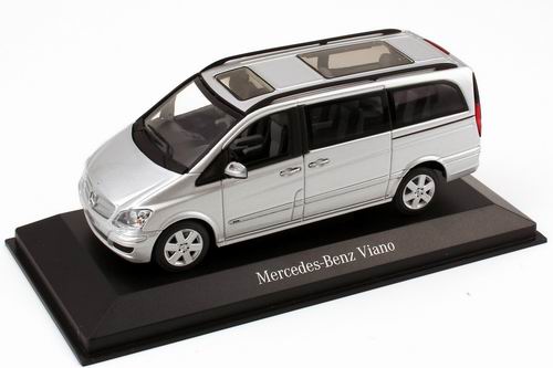 Модель 1:43 Mercedes-Benz Viano Trend (W639 MOPF) - brilliant silver