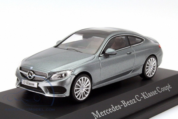 Модель 1:43 Mercedes-Benz C-class (C205) Coupe - grey
