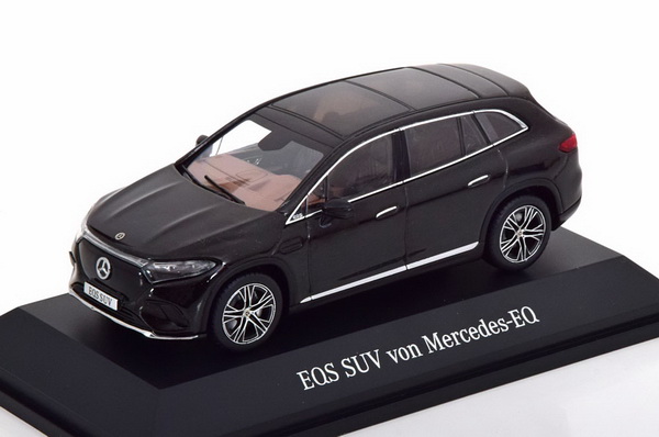 Mercedes EQS SUV - 2022 - Black met. B66960589 Модель 1:43