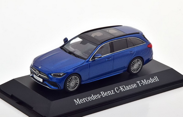 Модель 1:43 Mercedes C-class (S206) T-Model - blue met