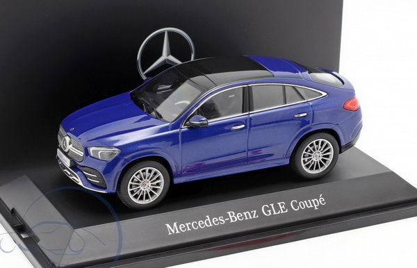 Модель 1:43 Mercedes-Benz GLE Coupe AMG Style (C167) - brilliant blue
