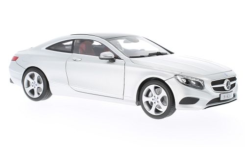 Модель 1:18 Mercedes-Benz S-class Coupe (C217) - silver