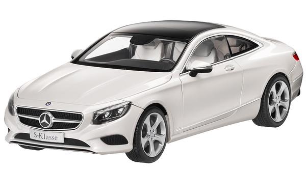 Модель 1:18 Mercedes-Benz S-class Coupe (C217) - white
