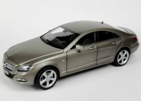 Модель 1:18 Mercedes-Benz CLS (C218) - manganit grey