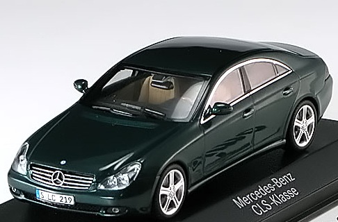 Модель 1:43 Mercedes-Benz CLS-class - green met