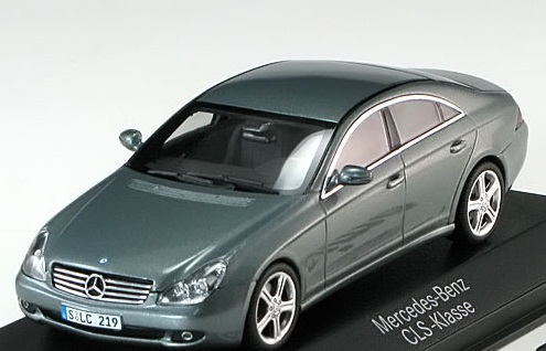 Mercedes-Benz CLS-class - graugrun met B66961991 Модель 1:43