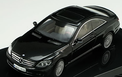 mercedes-benz cl coupe - black met B66962246 Модель 1:43