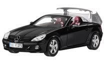 Модель 1:18 Mercedes-Benz SLK Cabrio High End mit Klappdach schwarz