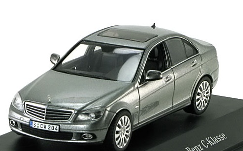 Модель 1:43 Mercedes-Benz C-class W204 Elegance - grau met