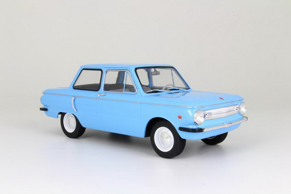 Модель 1:18 ЗАЗ-966 «Запорожец» 1966-72 - голубой