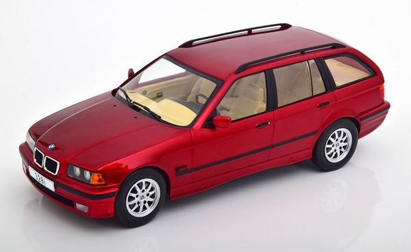 Модель 1:18 BMW 3rd (E36) Touring 1995 Metallic Red