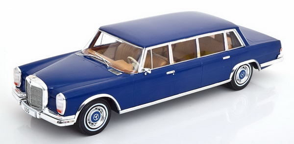 Mercedes-Benz 600 Pullman (LWB) (W100) - dark blue MCG18189 Модель 1:18