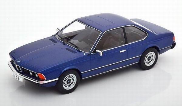 BMW 628 CSi (E24) 1976 Metallic Dark Blue MCG18164 Модель 1:18