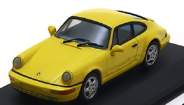 Модель 1:43 Porsche 911 (964) Carrera 2/4 Coupe - yellow